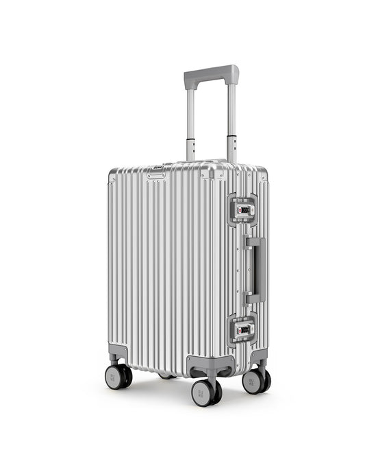 Aluminium Silver Cabin- Grey Wheels