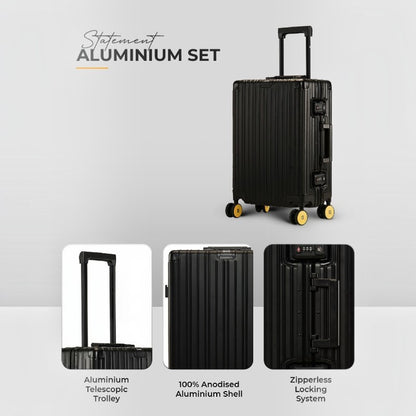 Aluminium Black Cabin- Black Wheels