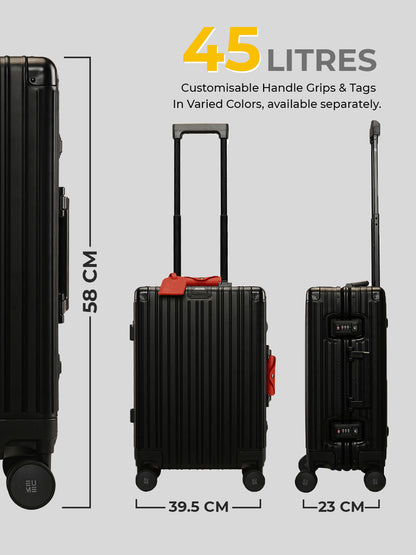 Aluminium Cabin + Zorain 27L Laptop Backpack