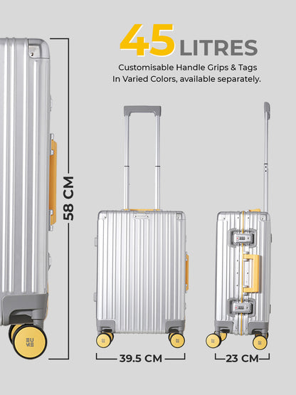 Aluminium Cabin + Zorain 27L Laptop Backpack
