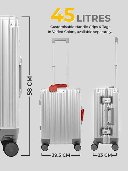 Aluminium Cabin + Zorain 27L Laptop Backpack