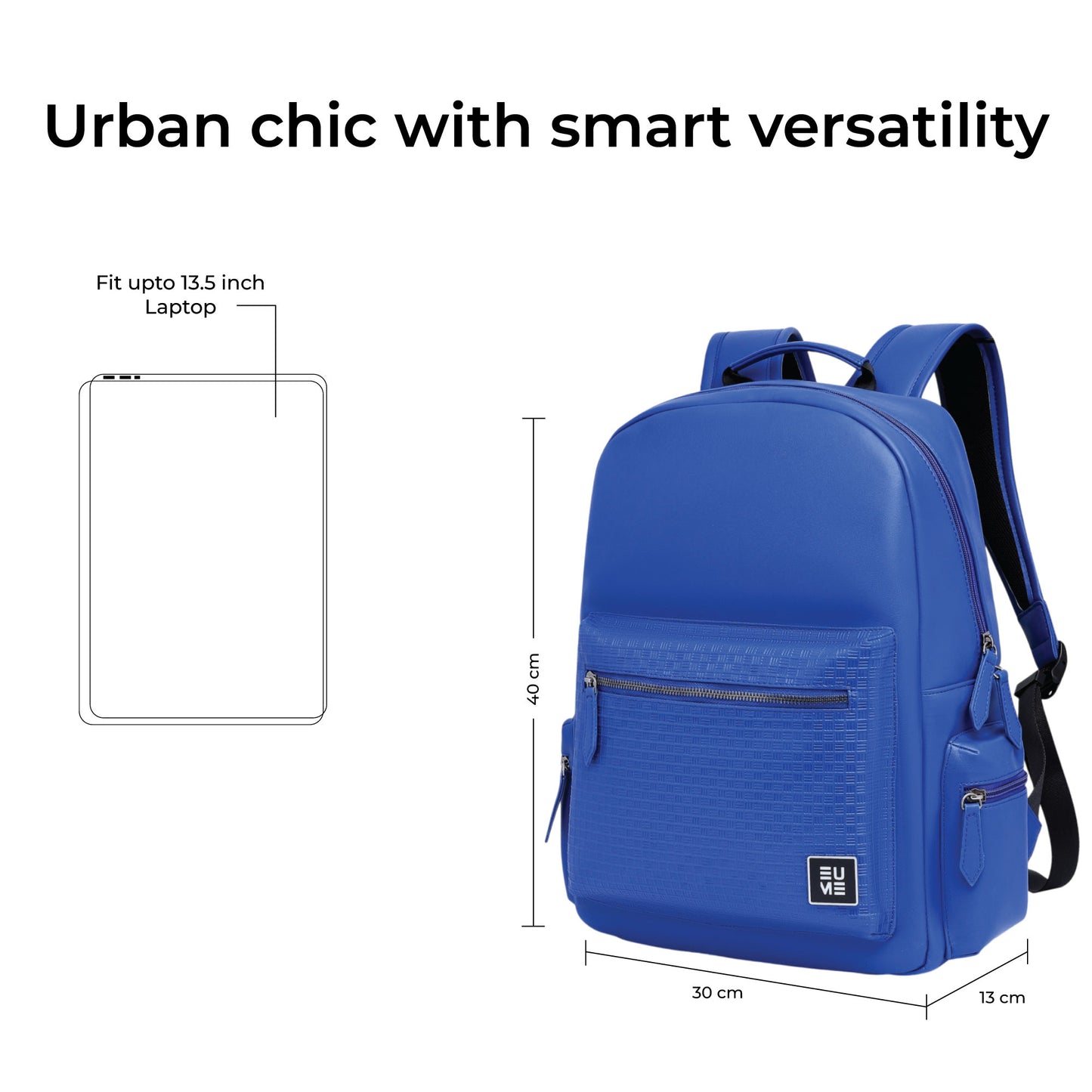 Shop the Cosmo 16L Laptop Backpack as Your Daily Companion – EUME Shop the Cosmo 16L Laptop Backpack as Your Daily Companion – EUME