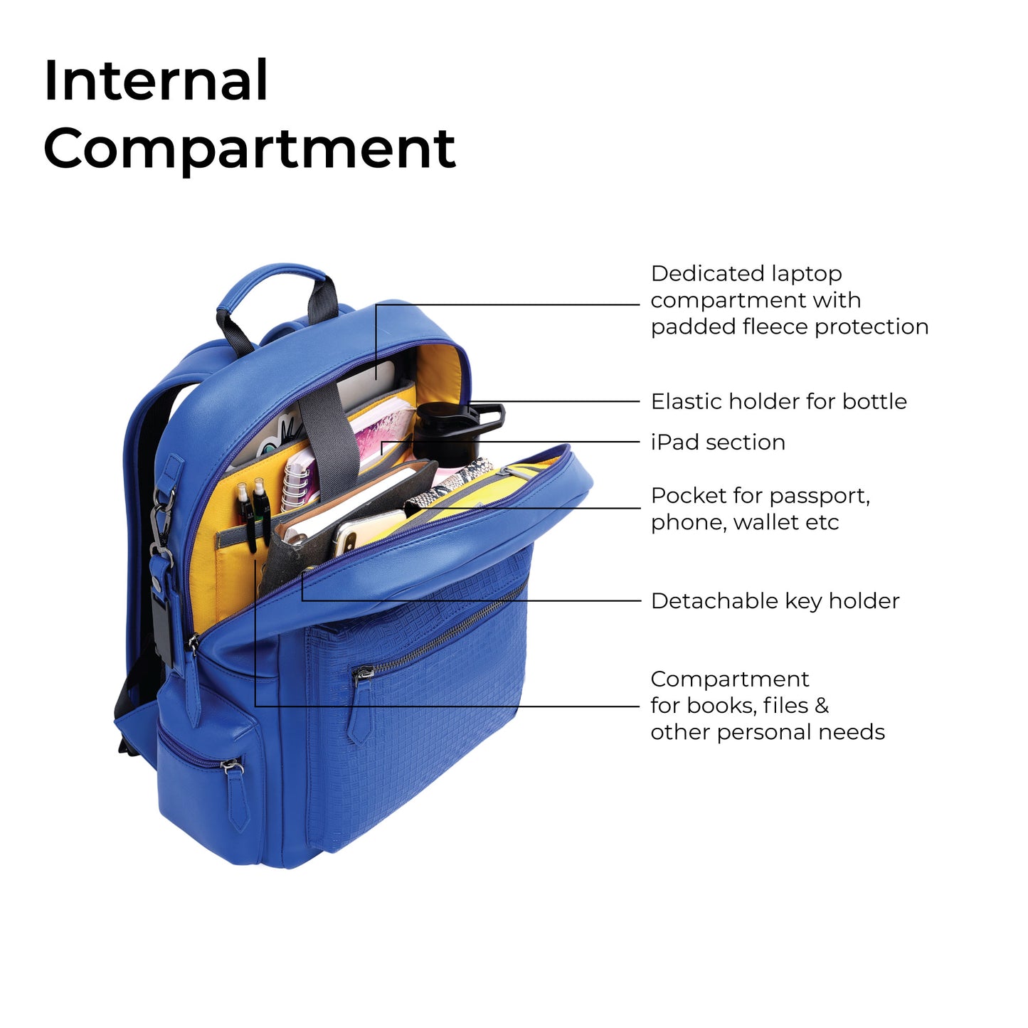 backpack laptop compartment Shop the Cosmo 16L Laptop Backpack as Your Daily Companion – EUME