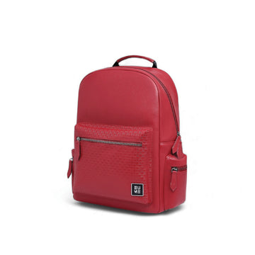 Cosmo 16L Laptop Backpack- Carmine Red