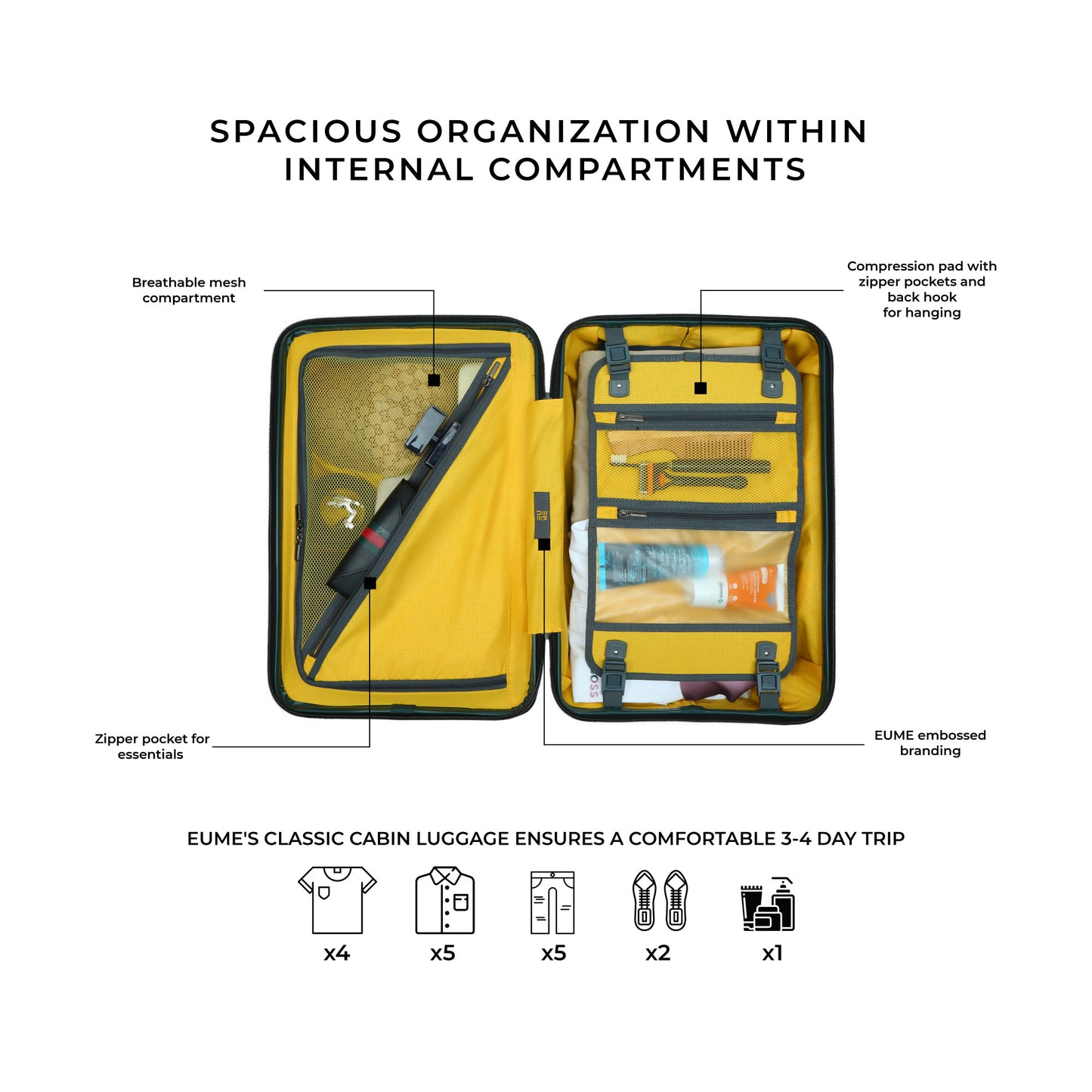 Classic Cabin + Trunk Check - In Plus