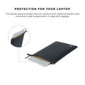 Tech Vegan Leather Laptop Case - Image 11