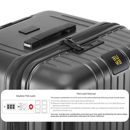 Aluminium Cabin + Trunk Check-In Plus