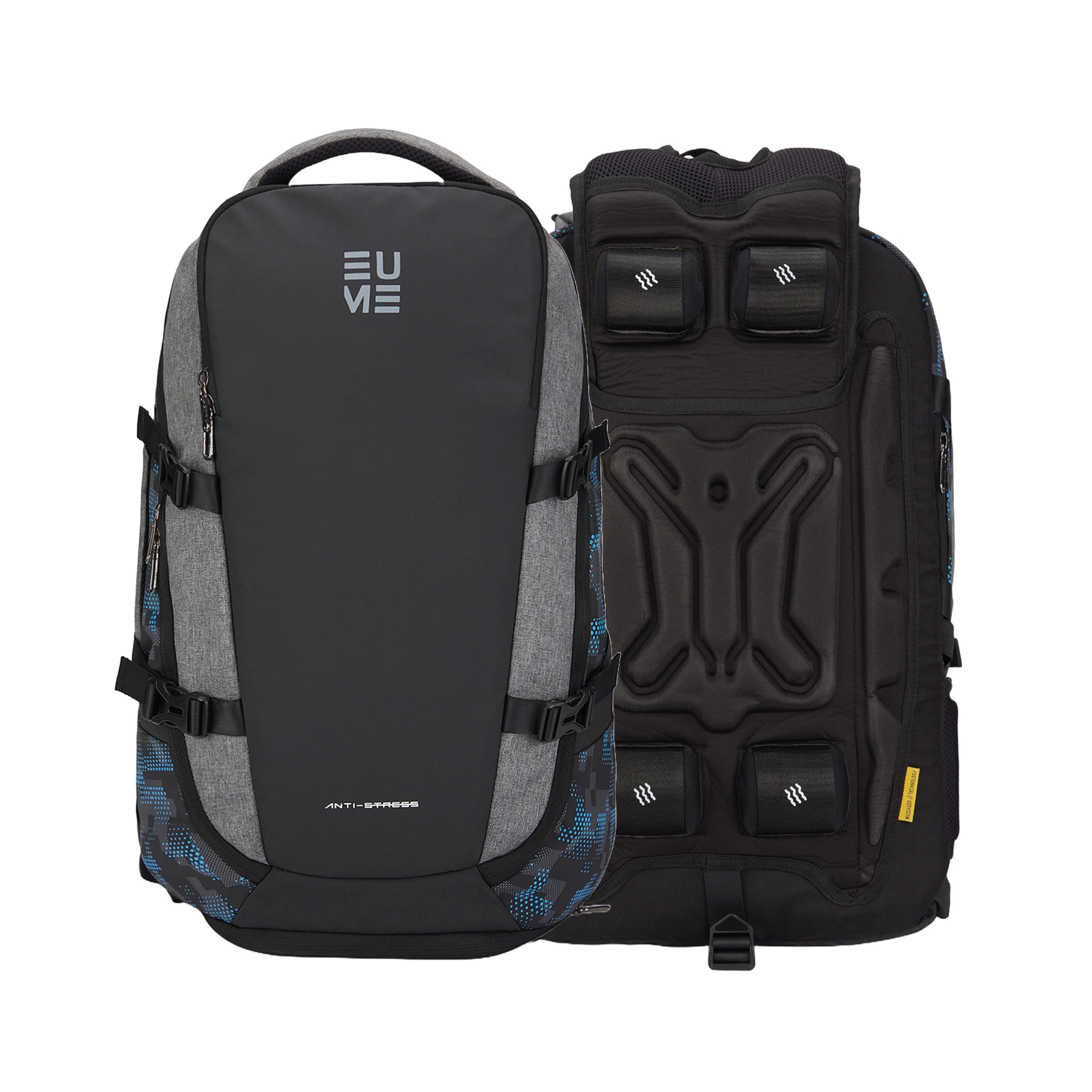 Experience Comfort Anywhere Move Massager Backpack By EUME