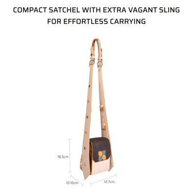 Mocha Satchel Bag