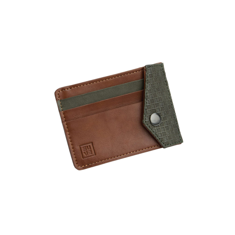 EUME Nova Card Holder Rustic Green