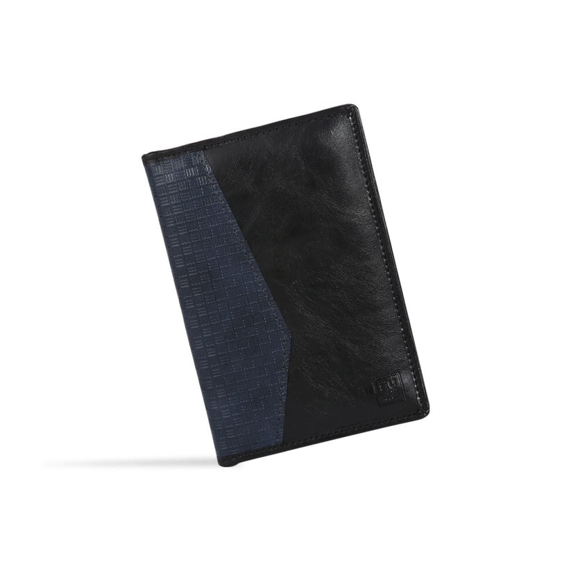 EUME Nova Passport Holder Charcoal Blue