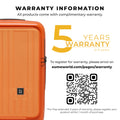 Warranty information for EUME Cabin Pro luggage product.