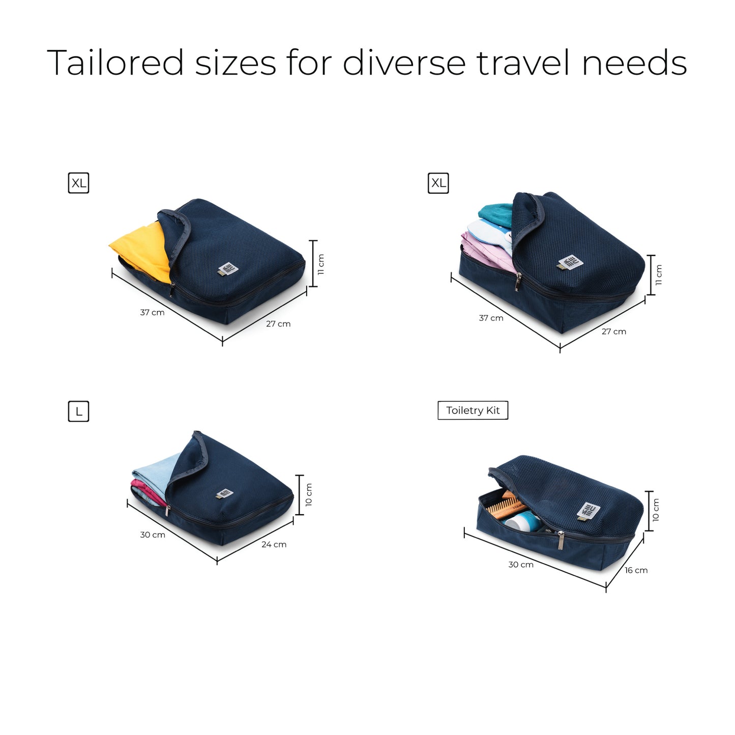 Storage Pods - Packing Cubes- Set of 4