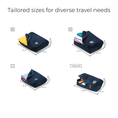 Storage Pods - Packing Cubes- Set of 4