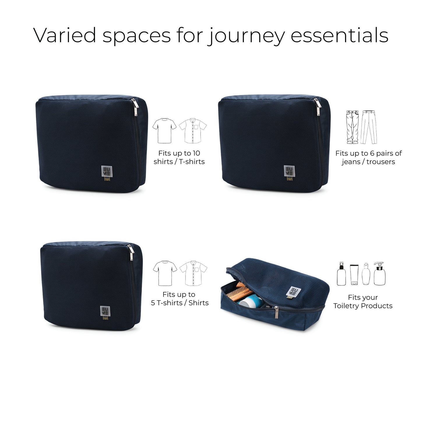 Storage Pods - Packing Cubes- Set of 4