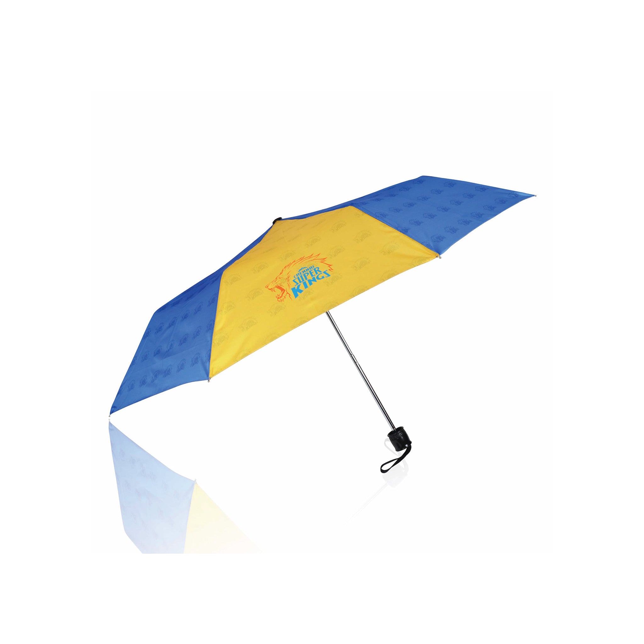 EUME Chennai Super Kings CSK 21.5" 3 Fold Umbrella