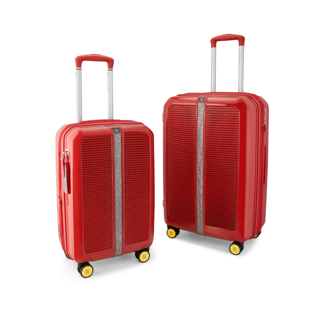 Trousseau Cabin + Medium Set of 2 - Inferno Red