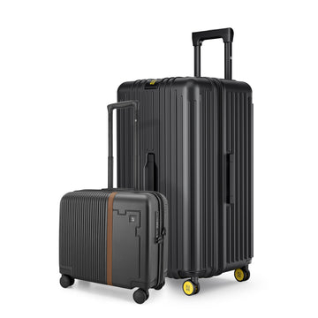 Overnighter 16" + Trunk - Charcoal Black