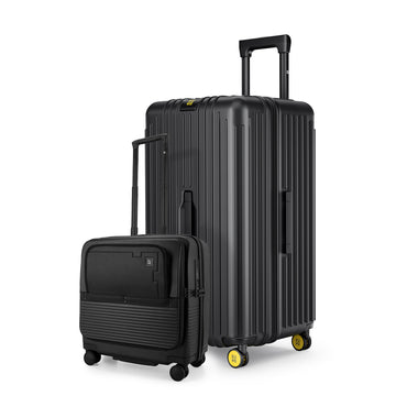 Overnighter Pro + Trunk - Charcoal Black
