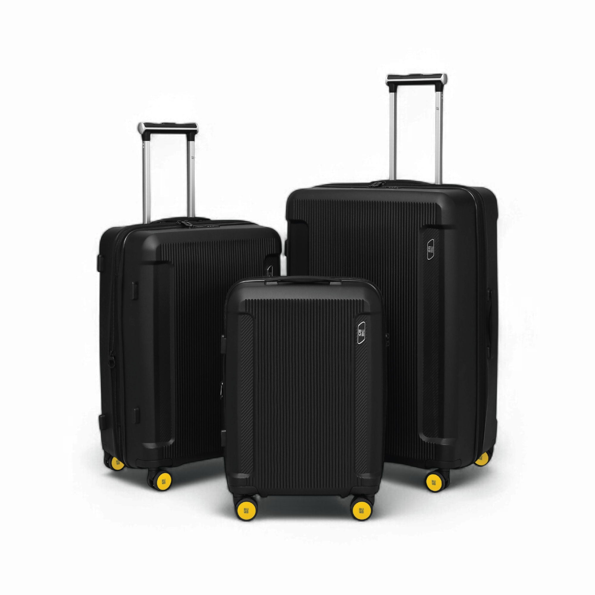 Nomad Set of 3 - Charcoal Black