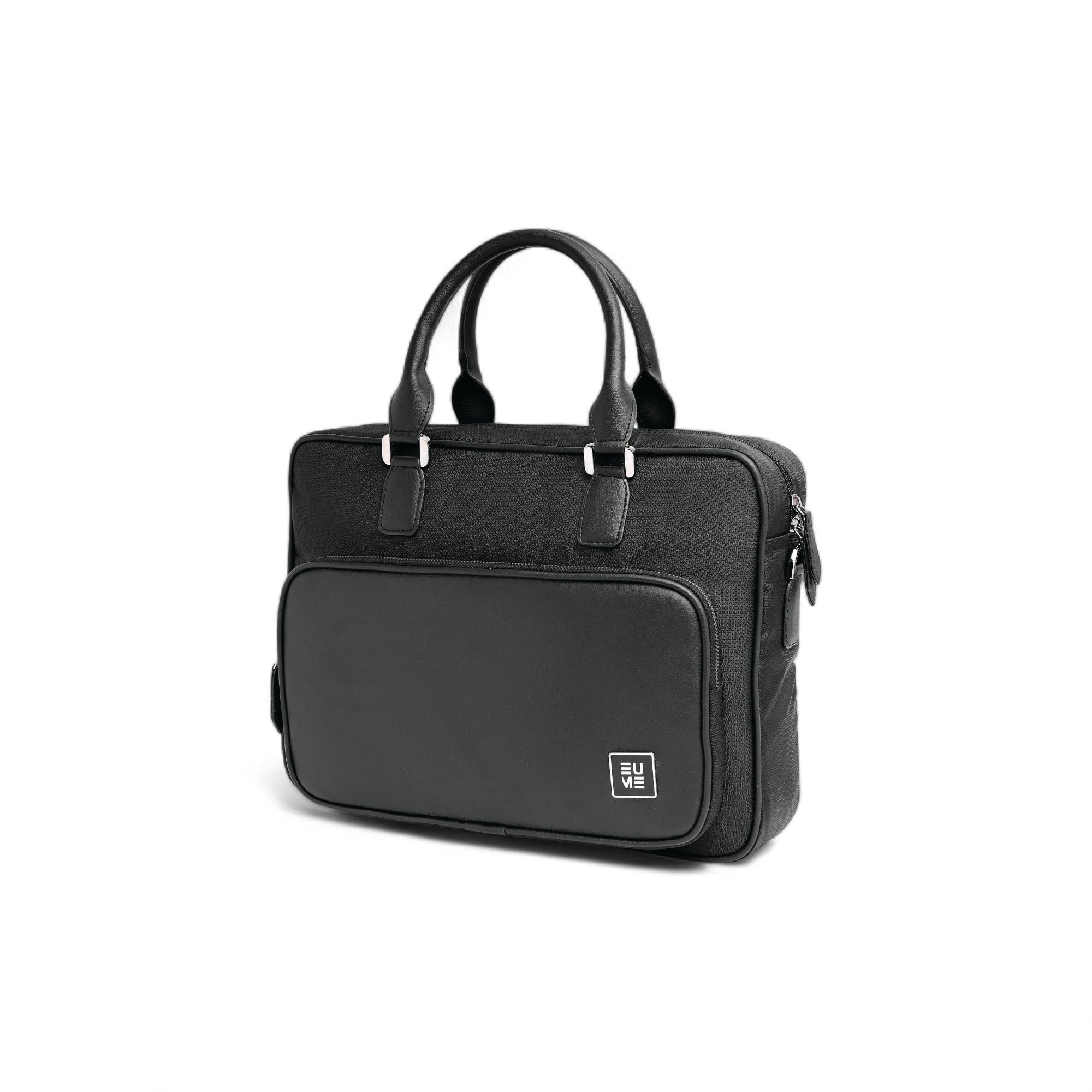 Executive Messenger Bag- Charcoal Black