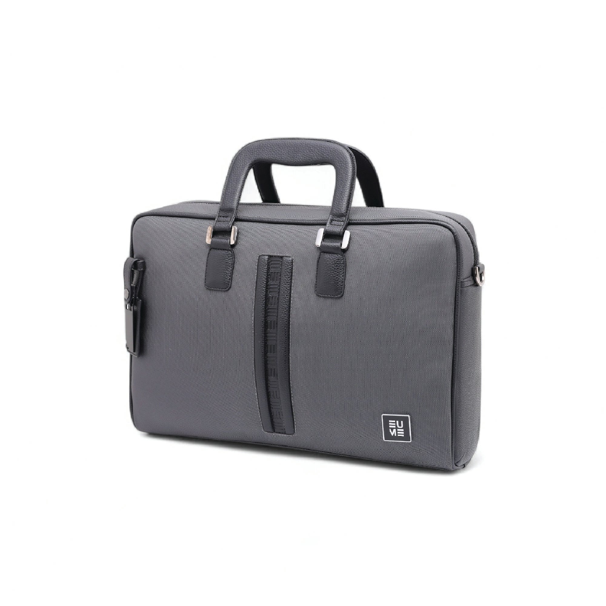 Briefcase Messenger Bag- Volcanic Black