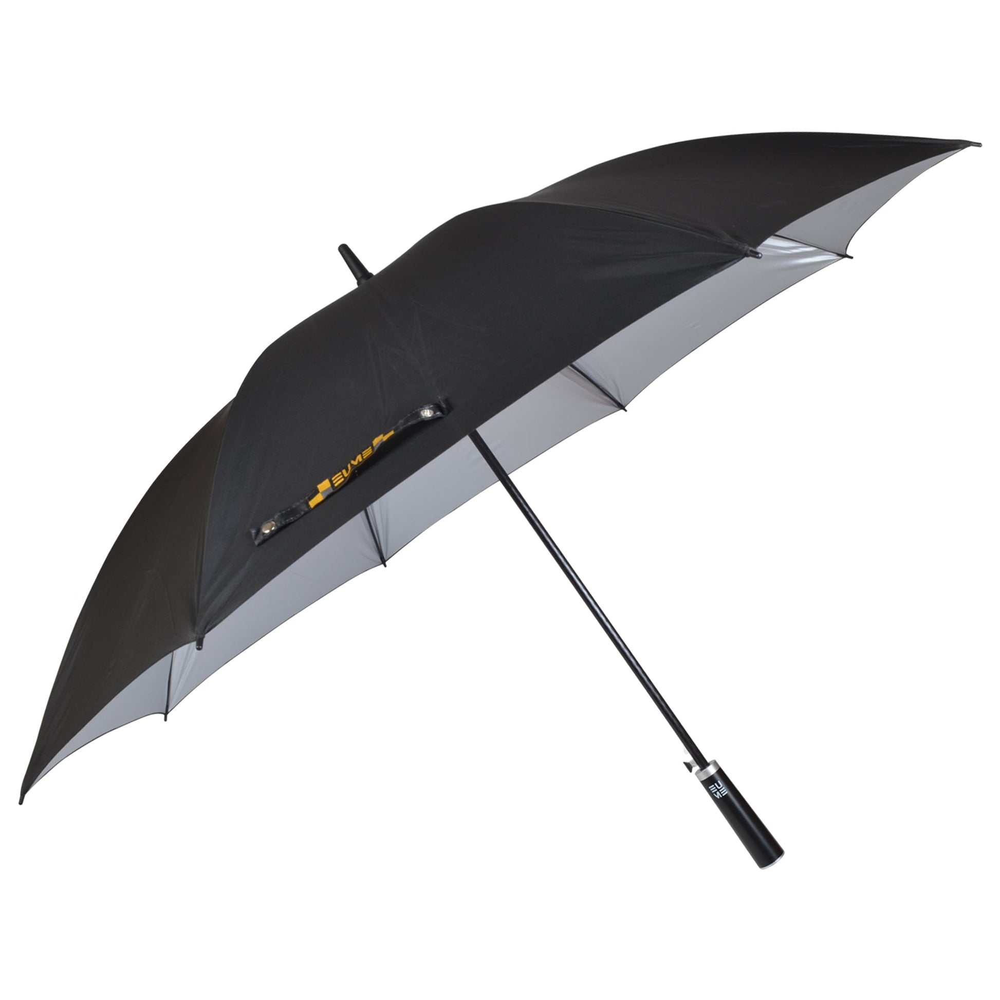 EUME Supreme 29" Straight HO Umbrella in black design.