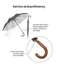 EUME Ordin 27 1-fold AO Umbrella with auto-open feature and elegant design.