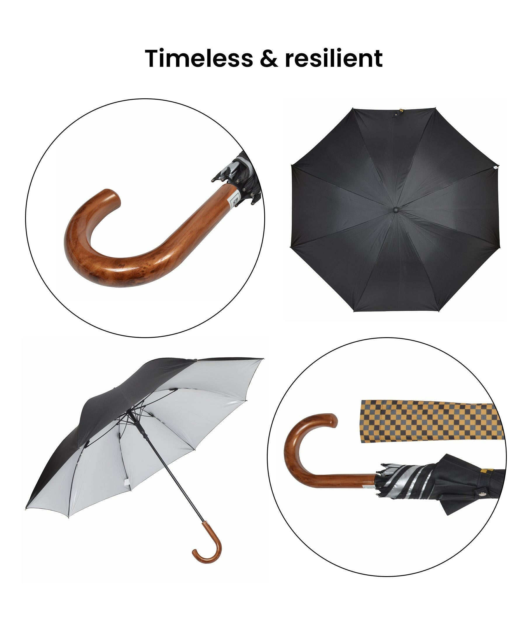 EUME Ordin 27 multi-functional 1-fold AO umbrella with elegant design.