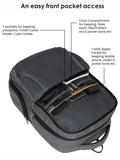 Alexis 31L Office Backpack with multiple organizational pockets and compartments.