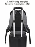 Alexis 31L Office Backpack with trolley strap for comfort and convenience.