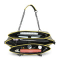 Flapper Laptop Handbag interior compartments for organized storage and style.