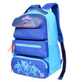 EUME Delhi Capitals 29 Ltrs Laptop Backpack in blue and teal design.