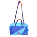 EUME Delhi Capitals 33L duffle bag with shoe compartment.