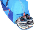 EUME Delhi Capitals duffle bag with shoe compartment and stylish design.