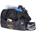 EUME Kolkata Knight Riders duffle bag with shoe compartment and accessories.