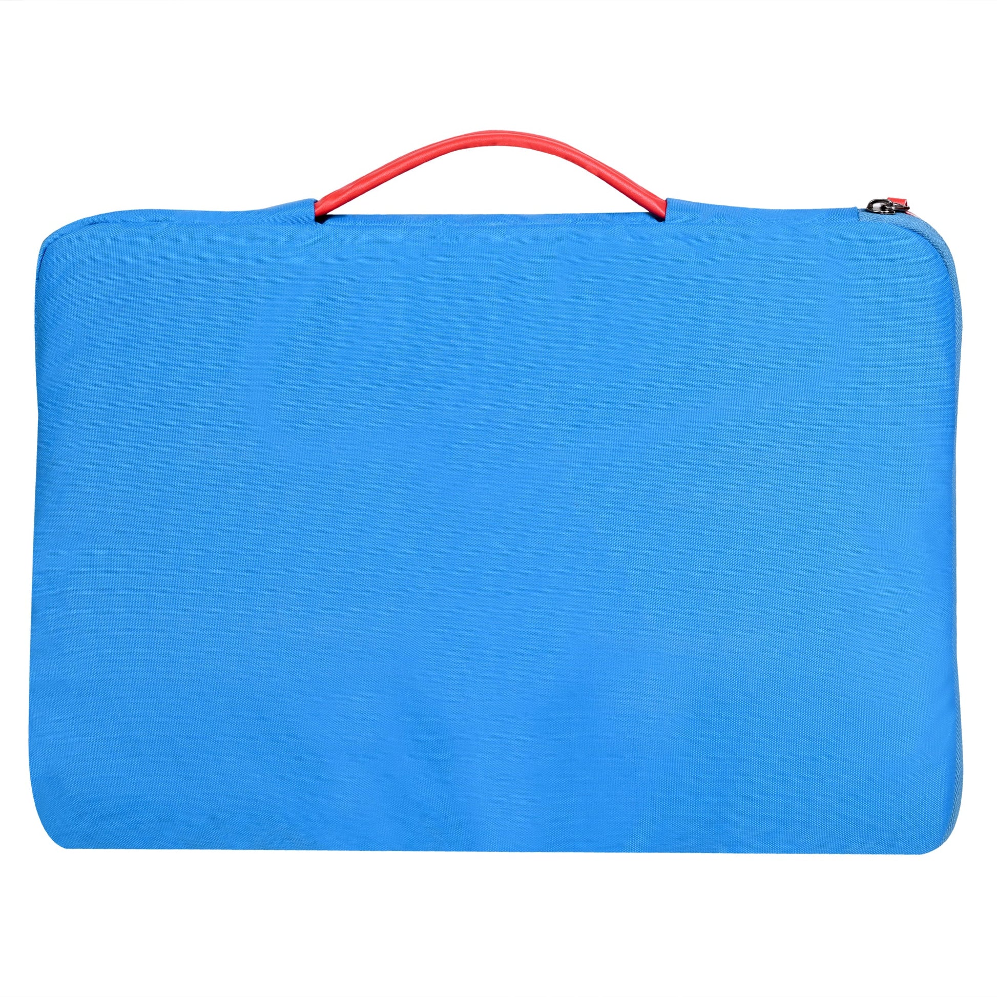 EUME Delhi Capitals 15.6 Inch Laptop Sleeve in vibrant blue color.