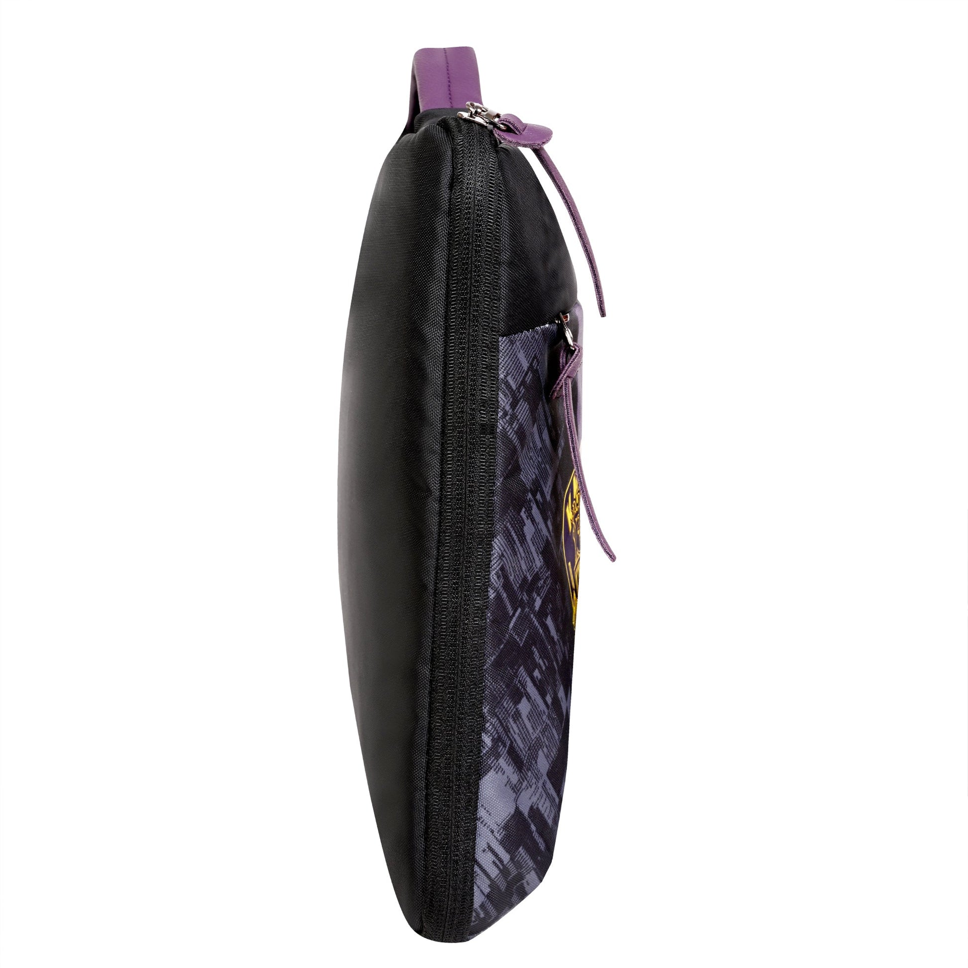 EUME Kolkata Knight Riders 15.6 Inch Laptop Sleeve side view.