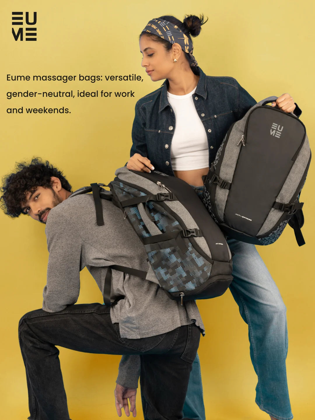 Relax in Style: Discover the Ease Massager Backpack By EUME