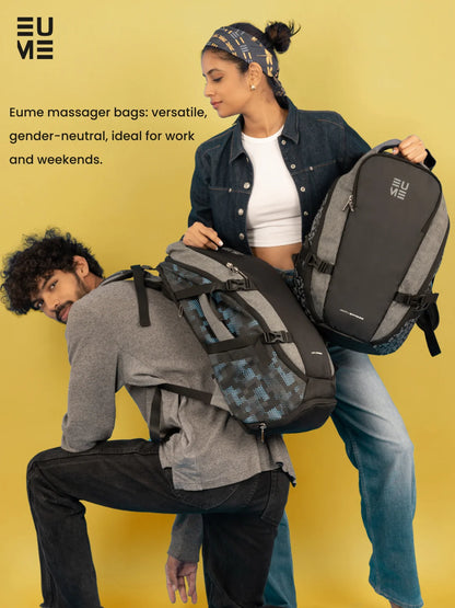 "Ease 31L Massager Backpack, versatile and gender-neutral for daily use."