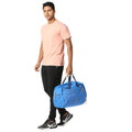 EUME Mumbai Indians 33 Ltrs Duffle Bag with Shoe Compartment in use.