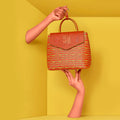 Petal-tail Sling Handbag/Backpack in vibrant design perfect for style enthusiasts.