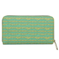 EUME Bandwing Clutch with vibrant geometric pattern design.