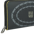 EUME Bandwing Clutch with dragonfly design and stylish zipper closure.