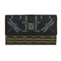 EUME Firefly Clutch with dragonfly design and stylish patterns.