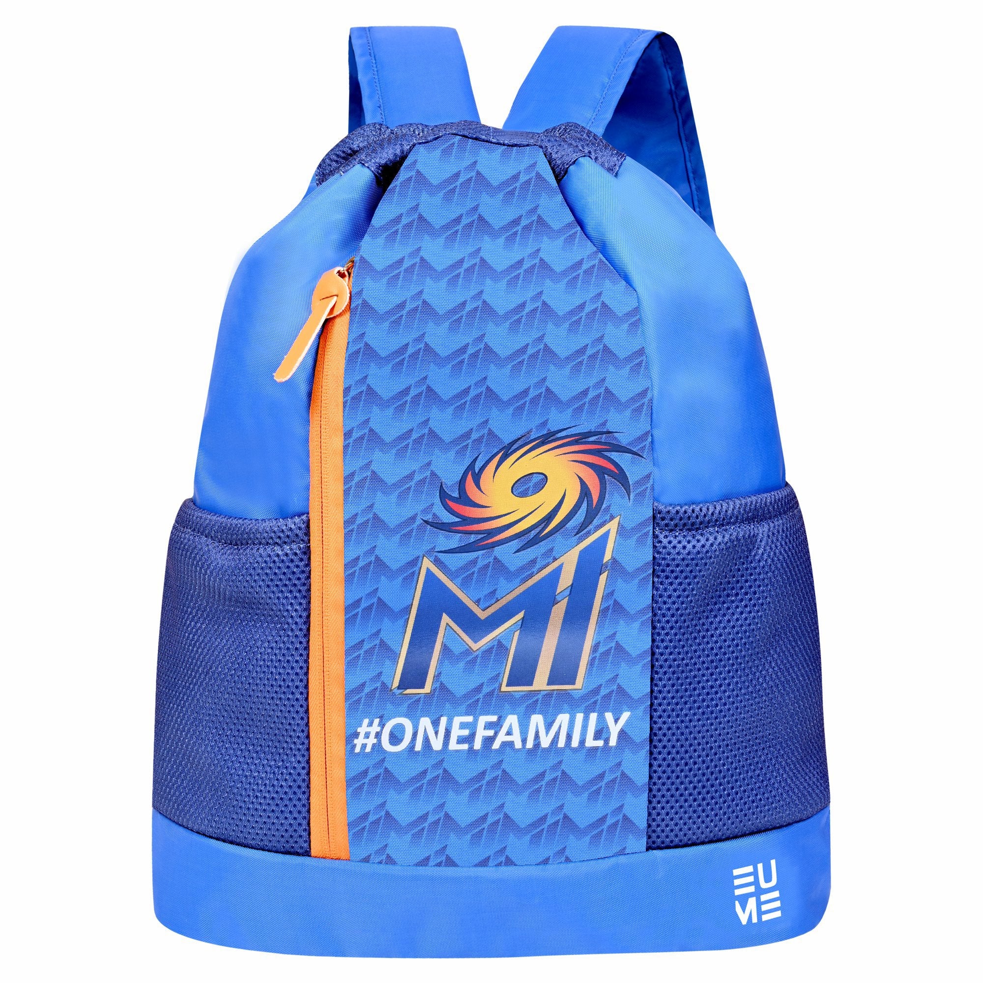 Mumbai Indians 19L Drawstring Backpack Laptop Fit