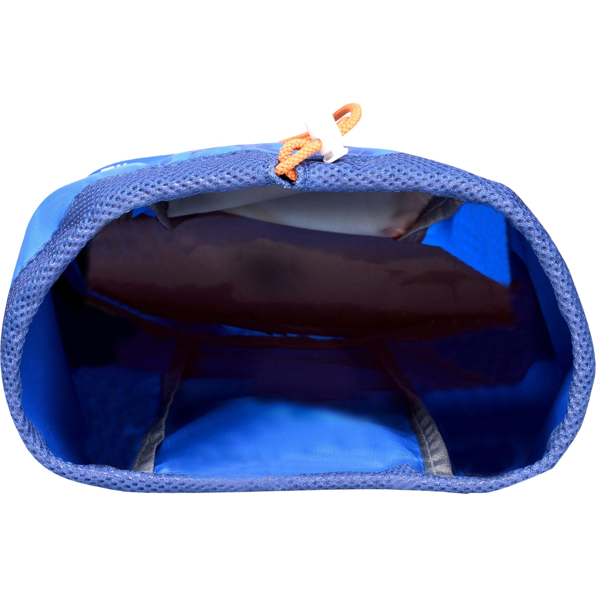 EUME Mumbai Indians drawstring backpack interior view, spacious and stylish.