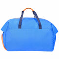 EUME Mumbai Indians MI 33 L Duffle Bag with shoe compartment in blue.