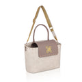 Orchid single sling laptop tote bag with stylish design and adjustable strap.