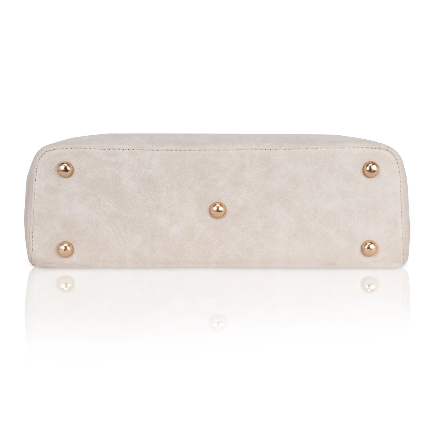 Orchid single sling laptop tote bag bottom view with elegant design.